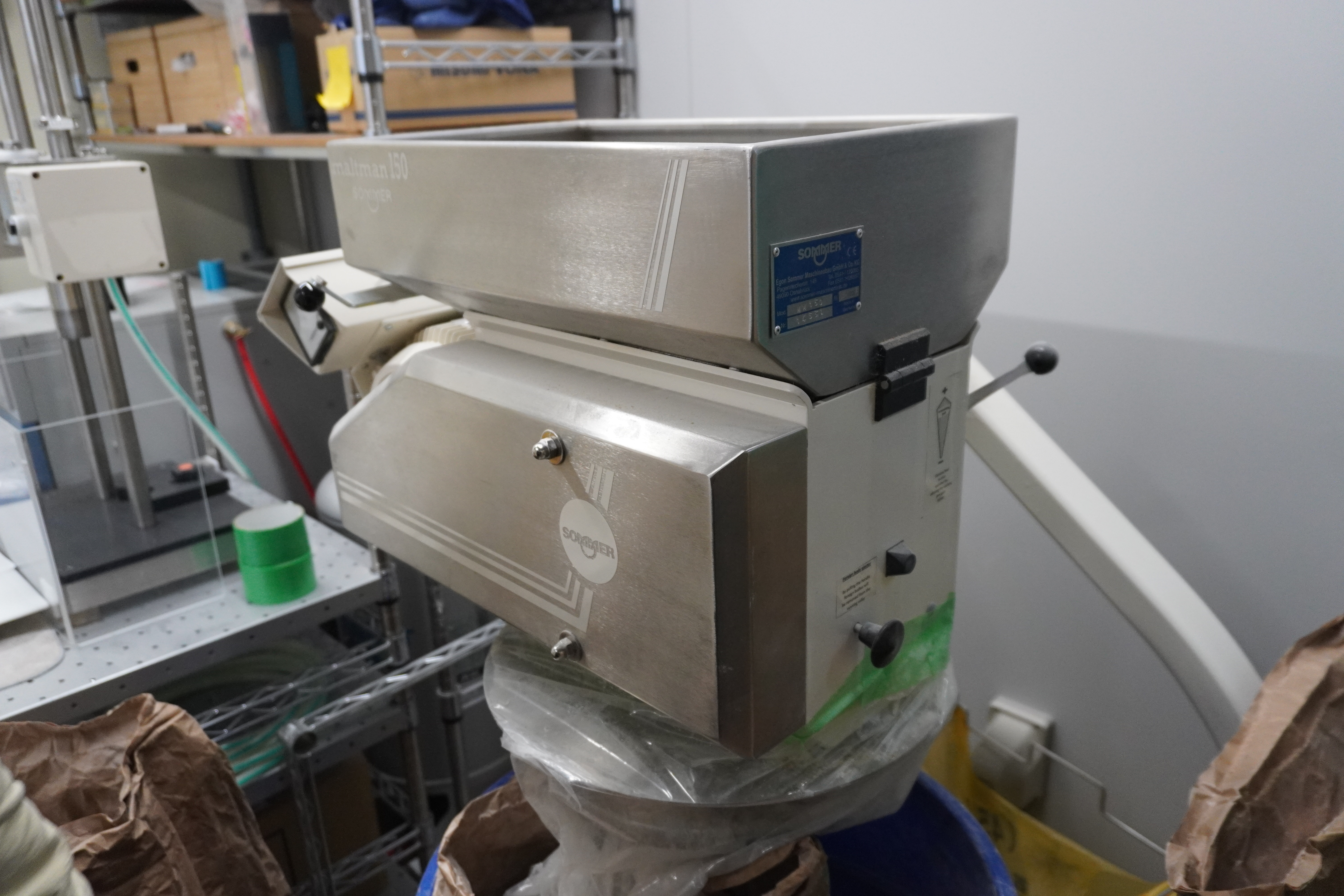 麦芽・粉砕後の麦芽